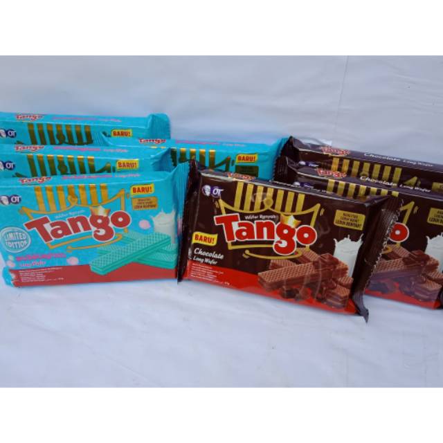 Long Wafer Tango Chocolate/Coklat||Bubblegum 47gr