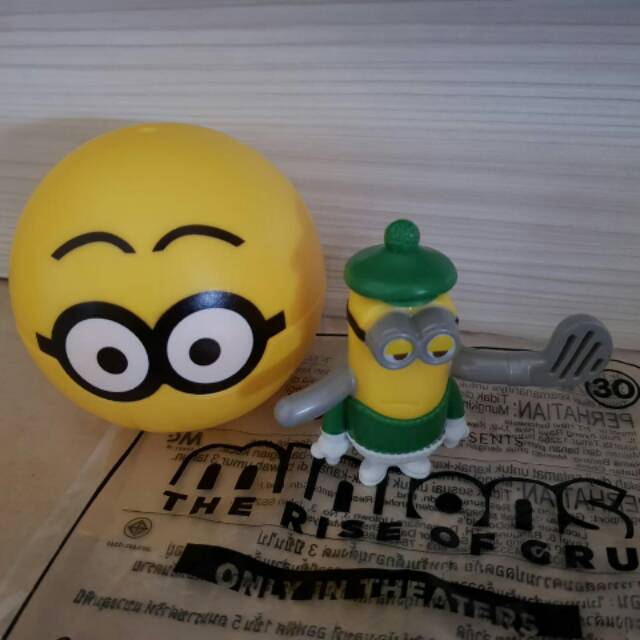 Mainan Happy meal Minion the rise of gru 2020 no.30