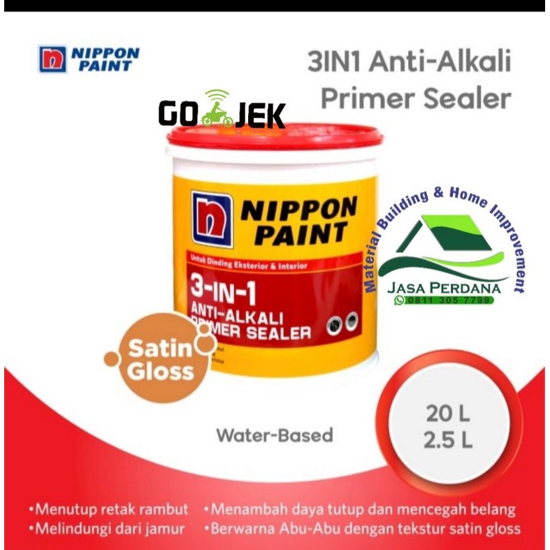 Alkali 3 in 1 Nippon Paint 20 Liter