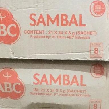 

Dijual Abc Sambal Sachet Karton 21 X 24 X 8 Gr Terlaris