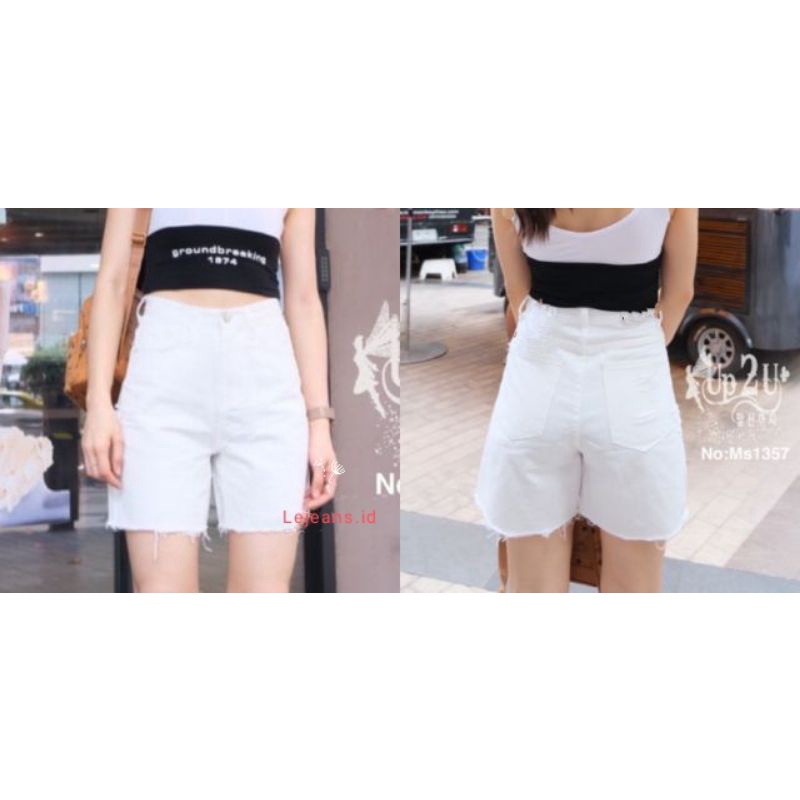 SHORT JEANS KEKINIAN  Sexy Celana Gemes / Hot Pants Celana Pendek Jeans Wanita Highwaist