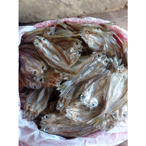 

Iwak Karing Saluang. Ikan kering Seluang 1kg