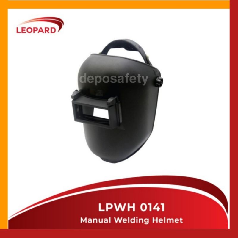 Welding Helmet Manual &quot;LEOPARD&quot; LPWH 0141 - Kedok Las - Topeng Las