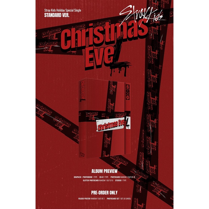 (Standard ver) STRAY KIDS - Holiday Special Album Christmas Evel