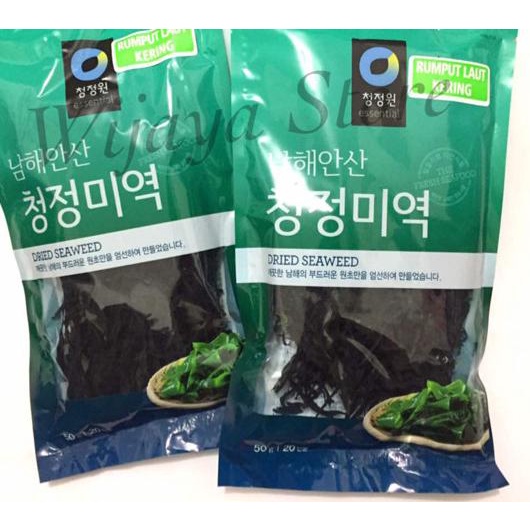 

☻ Rumput Laut Kering / Daesang Miyeok ✫