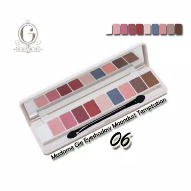 Eyeshadow Madame Gie 06 Moondust Templation - Eyeshadow Pallet