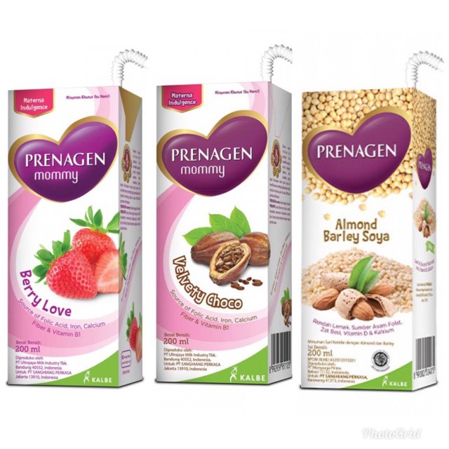 Prenagen UHT 185Mml Prenagen Mommy UHT Prenagen Almond UHT - Kabakids Store