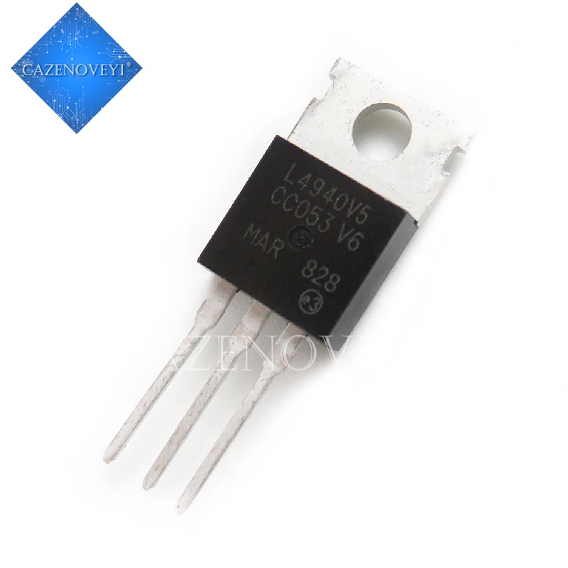 10pcs Ic L4940V5 Reg Ldo 5v 15a To220