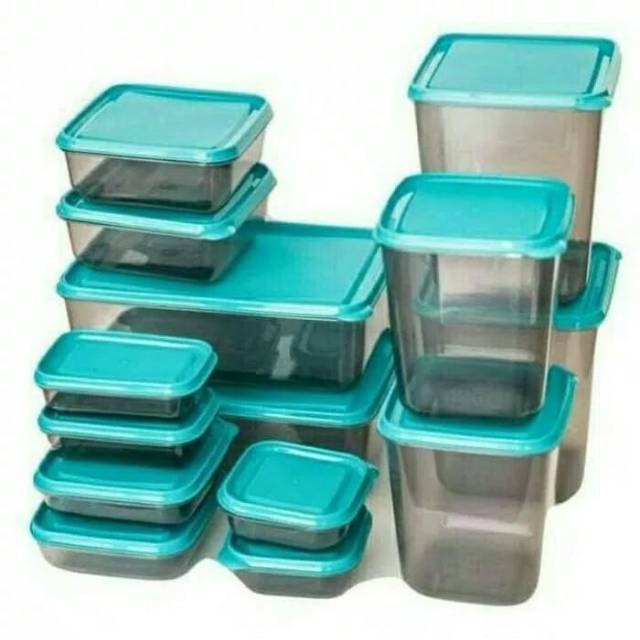 PLASTIC CONTAINER / TOPLES PLASTIK KOTAK / CALISTA OTARU SMOKE / WADAH BUAH / TEMPAT MAKANAN PLASTIK