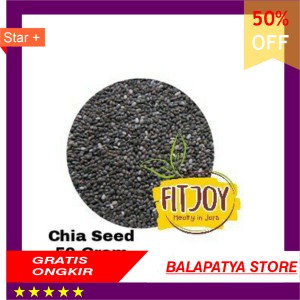 

STOK SISA 9 SAJA ! BURUAN !!! Black Chia Seeds 50 Gram Chia Seed Grade A 50Gr