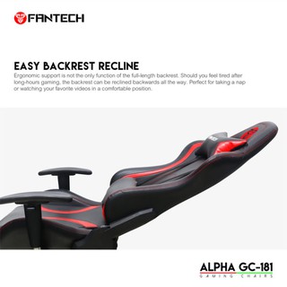  Fantech  Alpha GC  181  Gaming  Chair kursi  gaming  Shopee 