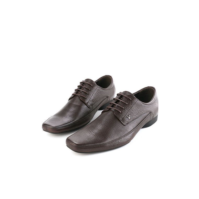 SEPATU FORMAL PLAYBOY PRIA ORIGINAL PANTOFEL KULIT ASLI COKLAT PL31