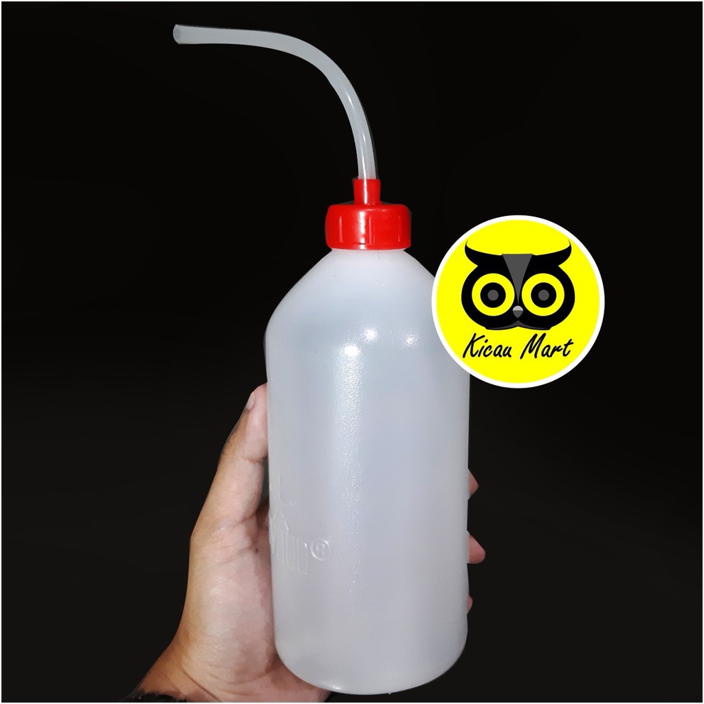 BOTOL SELANG 500ML ASENA REFIL ISI ULANG AIR MINUM BURUNG PEMBERSIH CUCI ALAT LABORATORIUM MIXBREED1