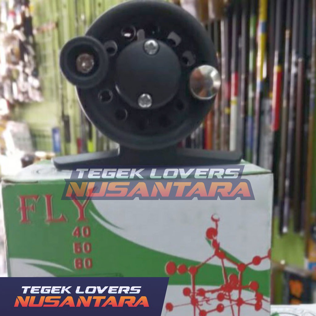 REEL  / REL TOKOS FLY 40 handle kiri JOS RINGAN BANGET COCOK BUAT TEGEK SEMUA UKURAN