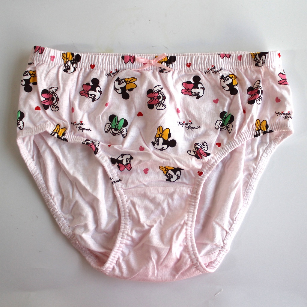SET Celana Dalam Anak Perempuan Celana Dalam Anak dengan Box Kolor Anak Perempuan Import MINNIE MOUSE