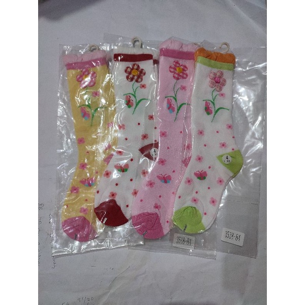 kaos kaki panjang Anak perempuan Impor 7 -8 tahun