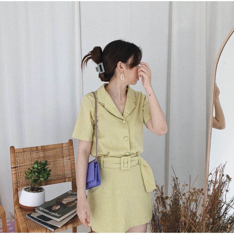 Oudre Moro Set in Lime