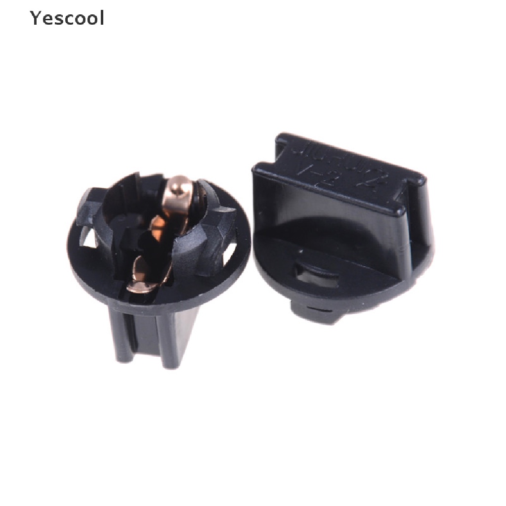 Yescool 10PCS Socket Lampu T10 W5W 168 192 194 Untuk Panel Instrumen Dashboard Mobil