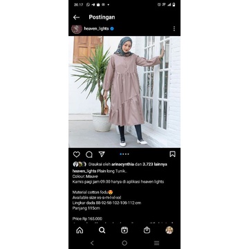 Plain Tunik Heaven lights