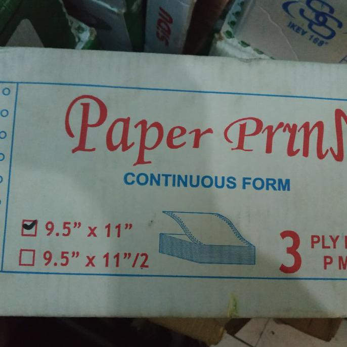

kertas continuous form 3 ply full