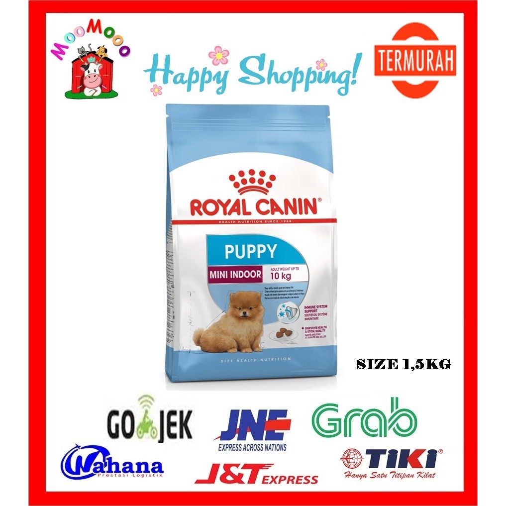 Royal Canin Indoor Life Junior 1,5 Kg - Makanan Anjing / Dog Food