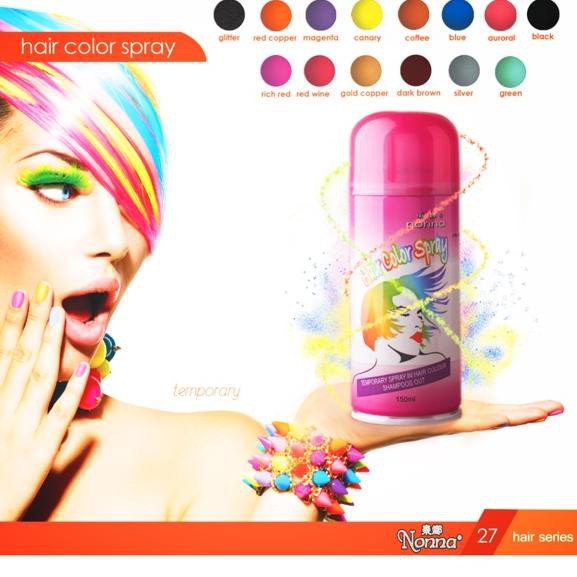 Hair Color Spray Temporary / Pewarna Rambut Sementara NONNA ORIGINAL