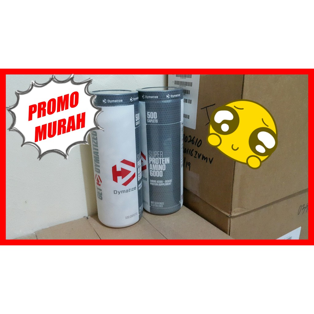 "SOLD OUT" ECERAN SUPER AMINO 6000 DYMATIZE REPACKING