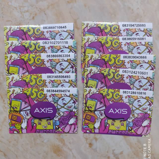 Axis full acak otp fresh