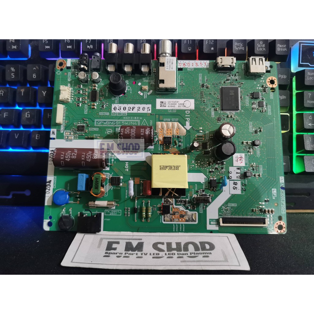 Mainboard TV Sharp 2T-C32BA1I - Mesin TV Sharp 2T C32BA1I - MB TV Sharp 2T C32BA11