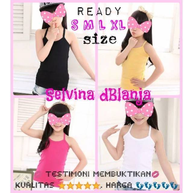 Tank Top Bayi Tanktop Anak Tank Top Dewasa High Quality Size XXS XS S M