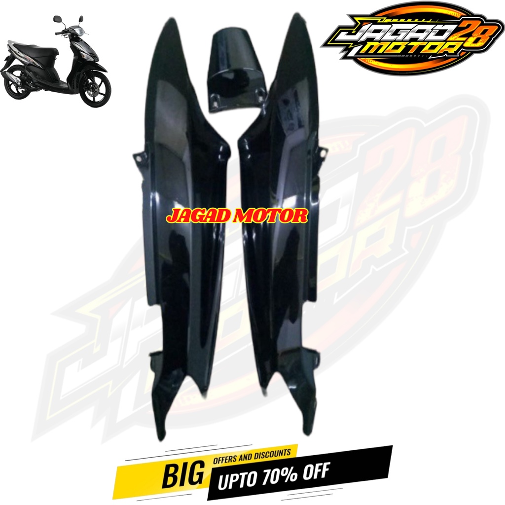 Body Belakang Yamaha Mio Sporty Mio Lama Hitam / Bodi Belakang Yamaha Mio Sporty Mio Lama Hitam / Cover Body Bodi Belakang Yamaha Mio Sporty Mio Lama HItam