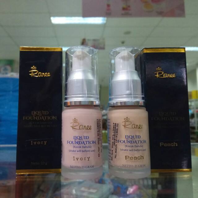 Ranee Liquid Foundation (foundation cair yg dapat mengcover dengan sempurna)