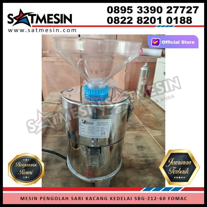 

Mesin Giling Susu Kacang Kedelai/Pengolah Kedelai Sbg-Z12-60 Fomac