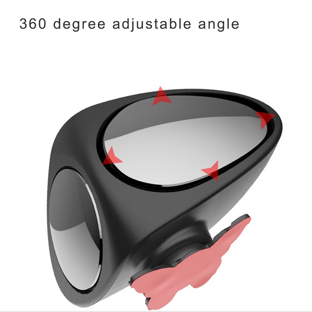 Double vision blind spot auxiliary lens Wide angle lens Rear mirror Rear mirror