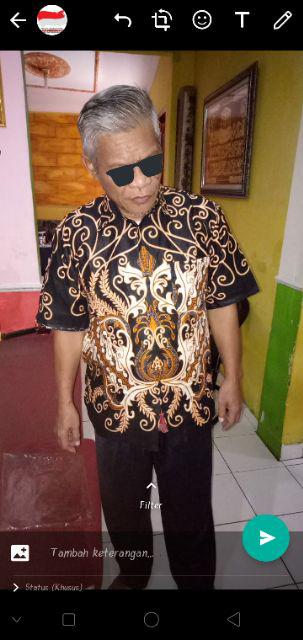 Maura Couple - Sania Ruffle Batik Couple Ori Ndoro Jowi Garansi Termurah Shopee - Batik Modern Solo