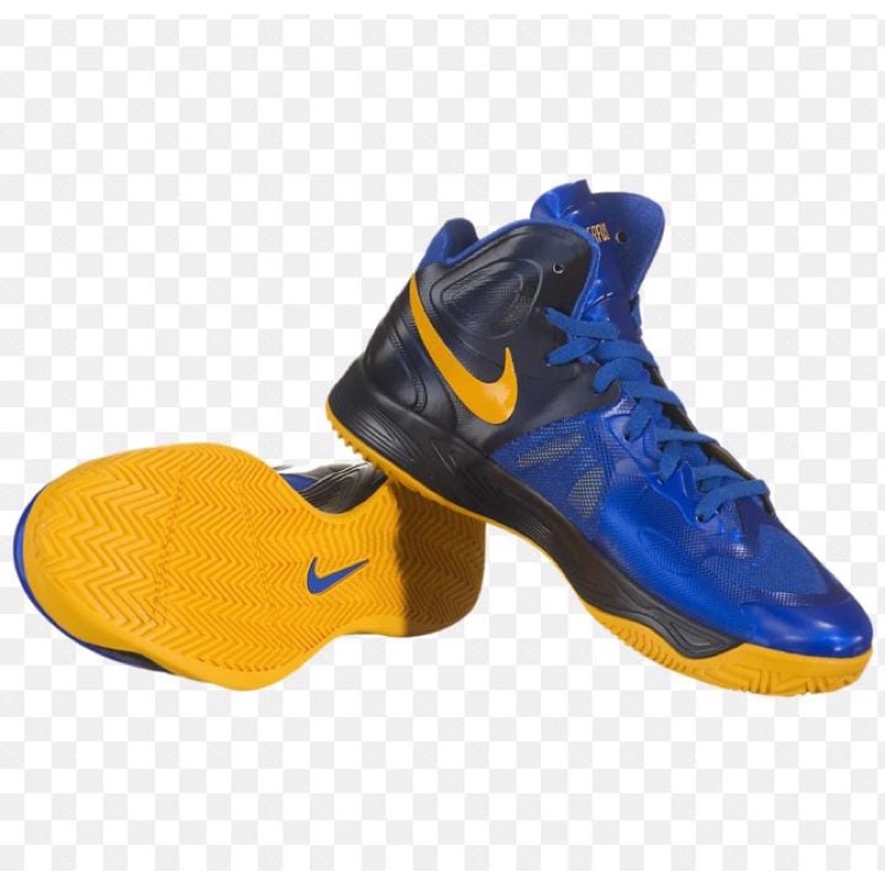 nike hyperfuse 2012 (yellow-blue) (preloved)