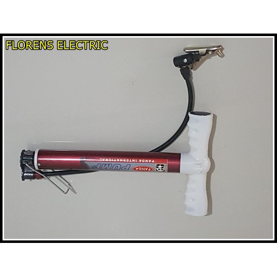 portable pompa sepeda, pompa bola , pompa ban motor mini Merk PANDA