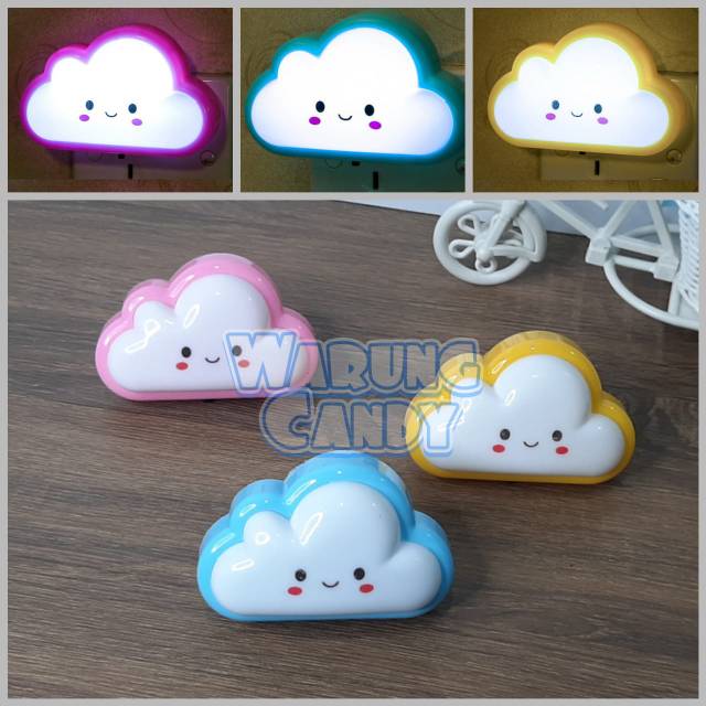 Lampu Tidur LED Awan / Lampu malam / Lampu dinding / Dekorasi kamar /hiasan dinding