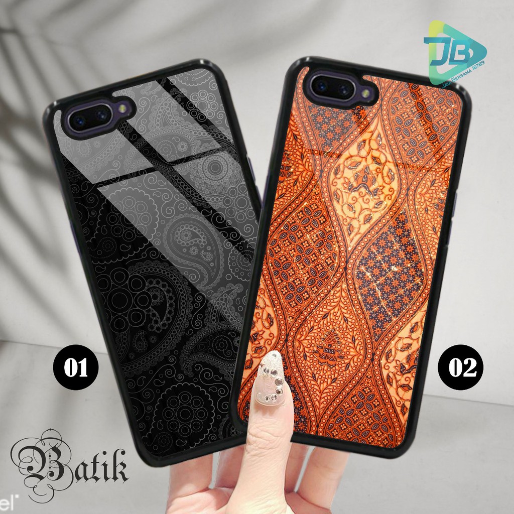 HARDCASE 2D GLOSSY BATIK OPPO VIVO XIAOMI SAMSUNG REALME IPHONE ALL TYPE JB4659