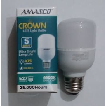 Amasco Crown Capsule Lampu LED 5W - Putih