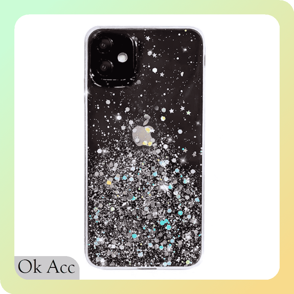 TERMURAH Glitter Case FH05 for Infinix Hot 9 10 10s 10t 11 12 NFC Play 12i 20 20i 20s 30 30i Note Play Smart 5 6 6+ Pro VIP