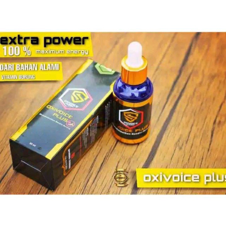 OXIVOICE Plus Oxibird Vitamin Burung Menambah Volume Dan Memaksimalkan Performa Burung