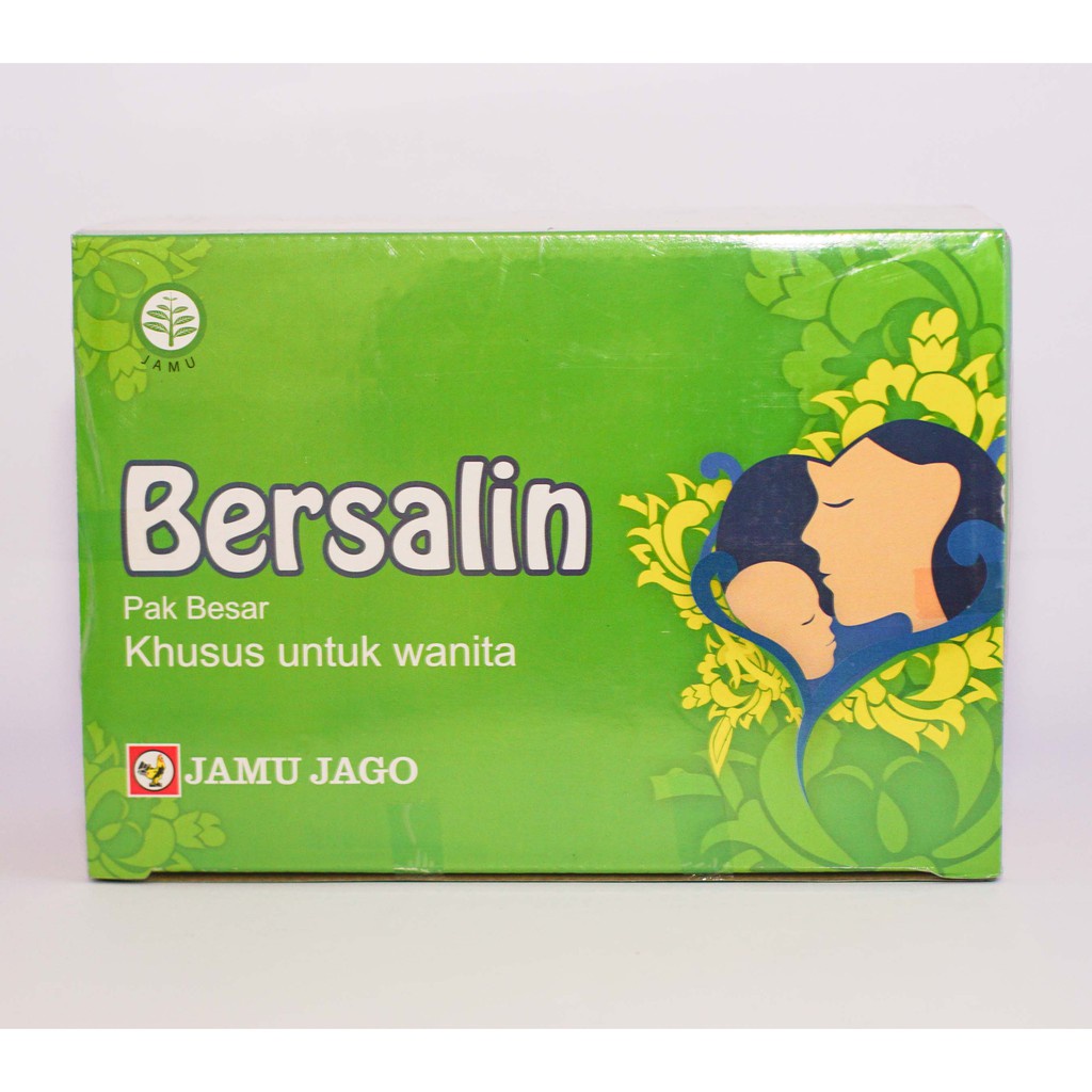 Jamu BERSALIN Lengkap 40 Hari Produksi Jamu CAP JAGO