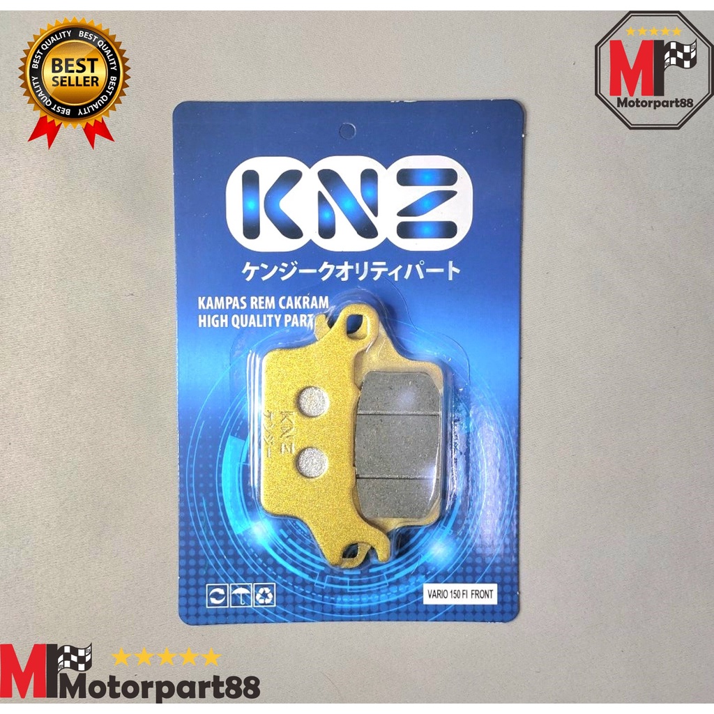 DISCPAD DISPAD KAMPAS REM DEPAN VARIO 150 FI GENIO BEAT NEW LED KNZ