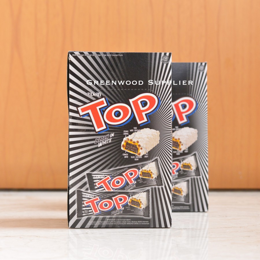 

Top Black In White 9G - 1 Pcs (Delfi Brand)