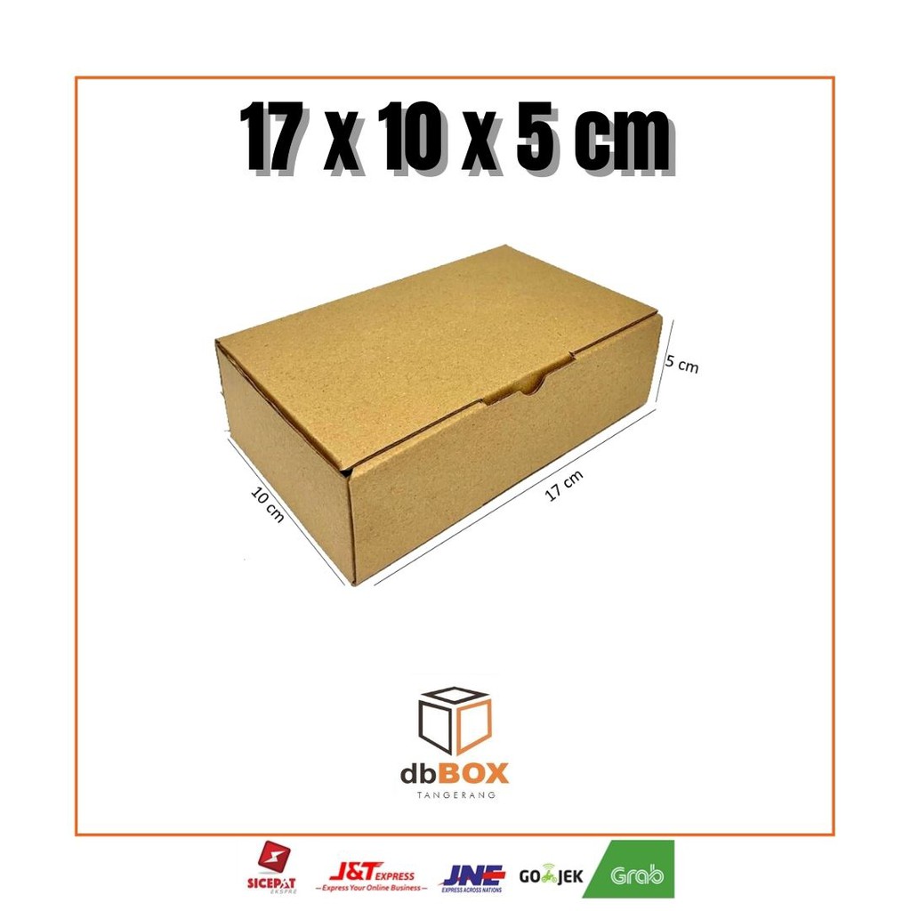 

Kardus 17x10x5 cm | Box Die Cut dan Easy Usage | Box Kue Tart | Box Aksesoris | Box Pizza