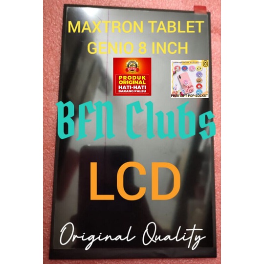 [SPAREPART] LCD/Touchscreen Tablet Maxtron Genio Original Quality