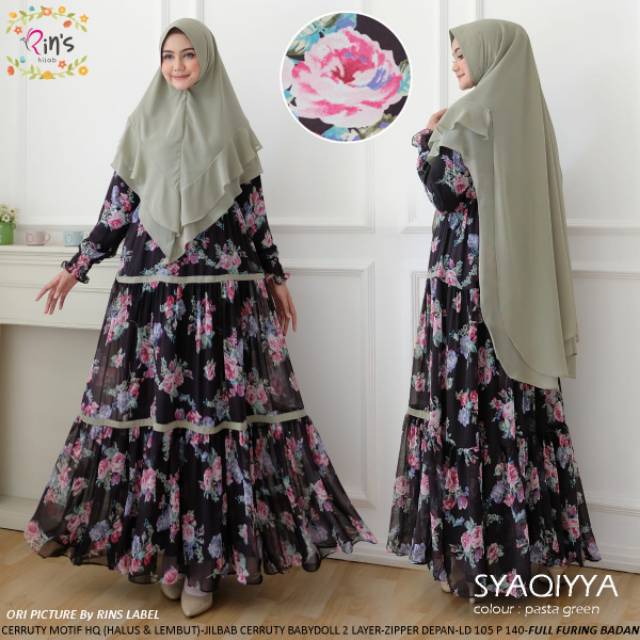 

SYAQIYA PASTEL GREEN & SALEM