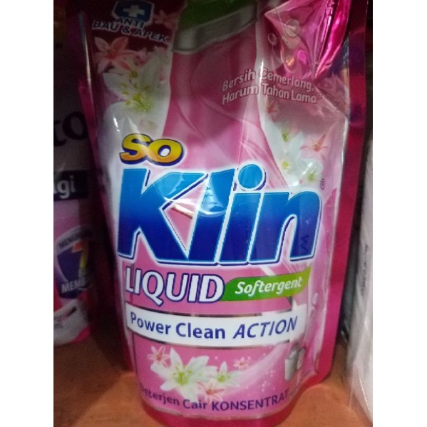 SoKlin Liquid Detergent Cair 750ml