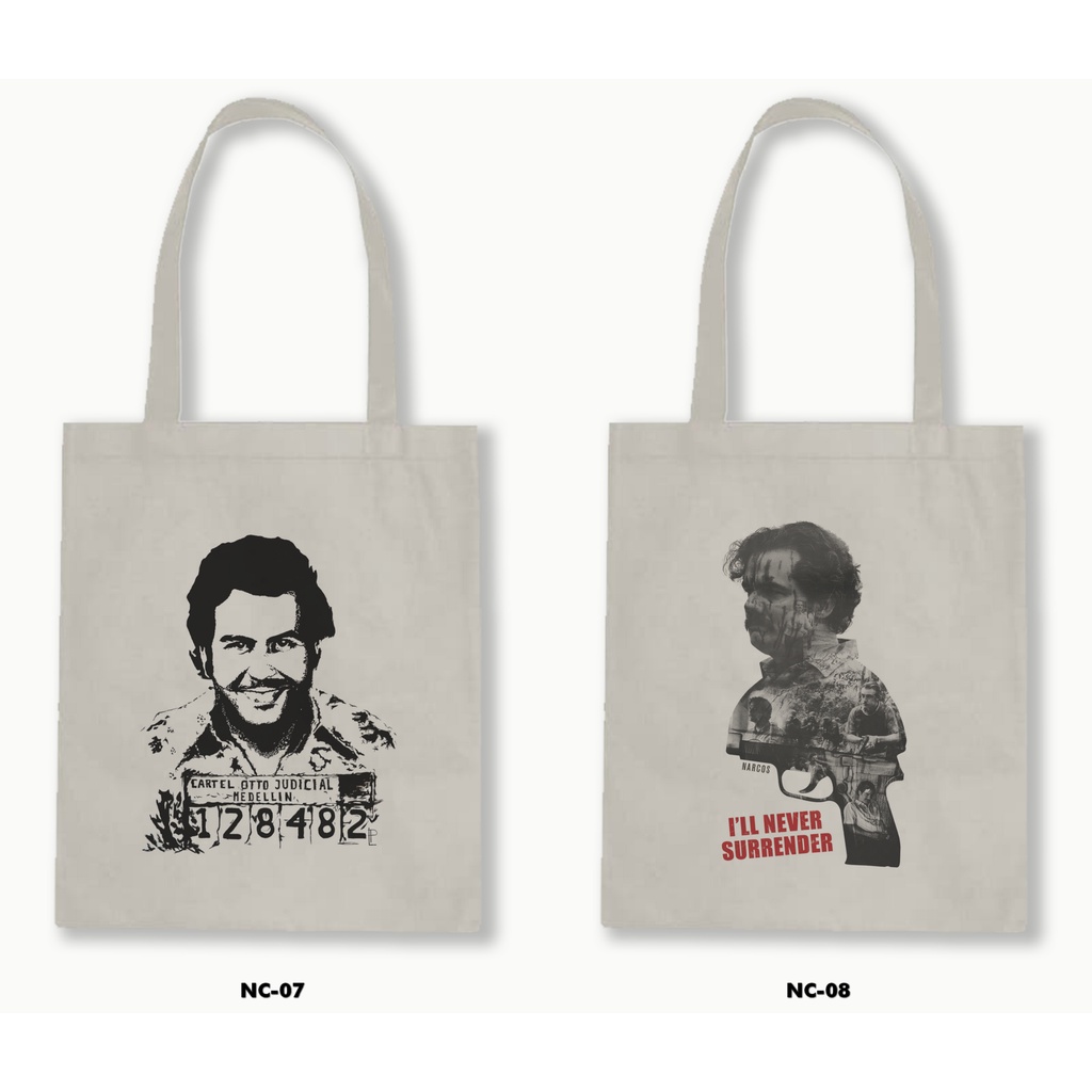 TOTE BAG BLACU - NARCOS NETFLIX